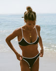 Leah Top - Black & White