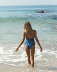 Gidget One Piece - Blue Bandana